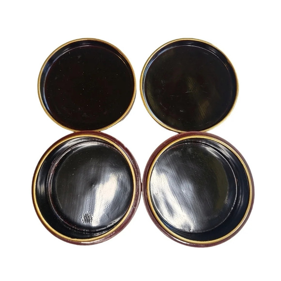 Vintage Japanese Asian Trinket Rice Containers Set - Picture 8 of 11